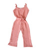 Modern muslin jumpsuit - apricot color