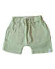 Muslin shorts - green