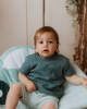 Children's muslin t-shirt - dark blue Children's muslin t-shirt - dark blue