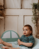 Children's muslin t-shirt - dark blue Children's muslin t-shirt - dark blue