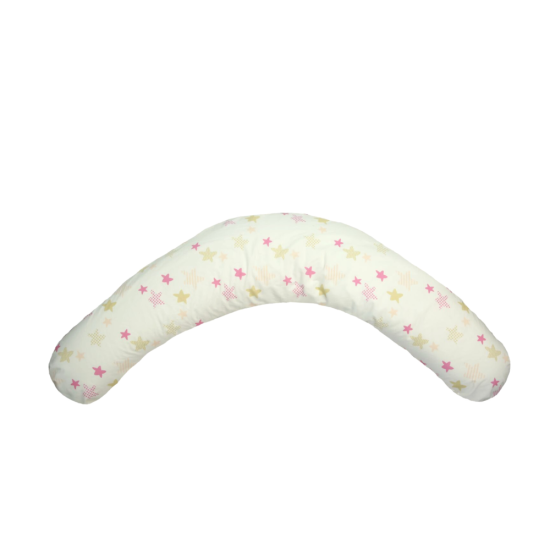 Stars and hearts pillow for momies - pink Stars and hearts pillow for momies - pink