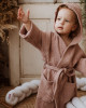 Muslin Bathrobe - powder pink