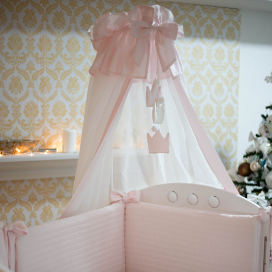 Baby Baldaquin LUX - pink