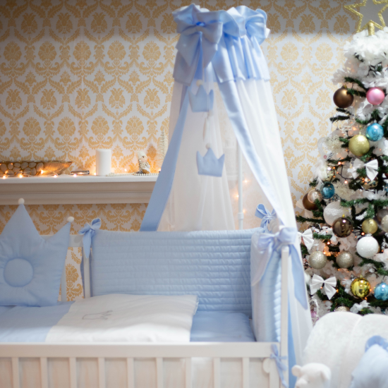 Baby Baldaquin LUX - blue Baby Baldaquin LUX - blue
