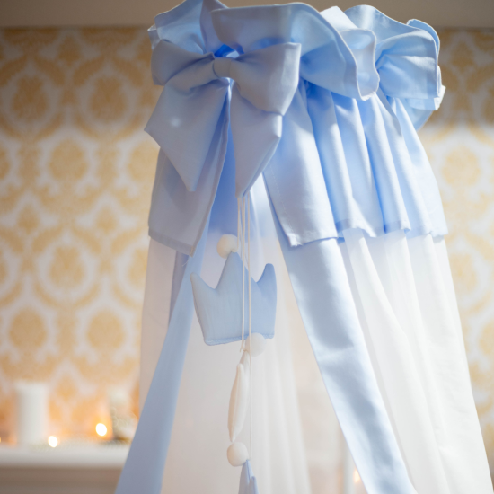 Baby Baldaquin LUX - blue Baby Baldaquin LUX - blue