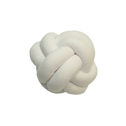 Decorative Plush Balls - white