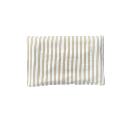 Piccolino Pillowcase - beige stripes