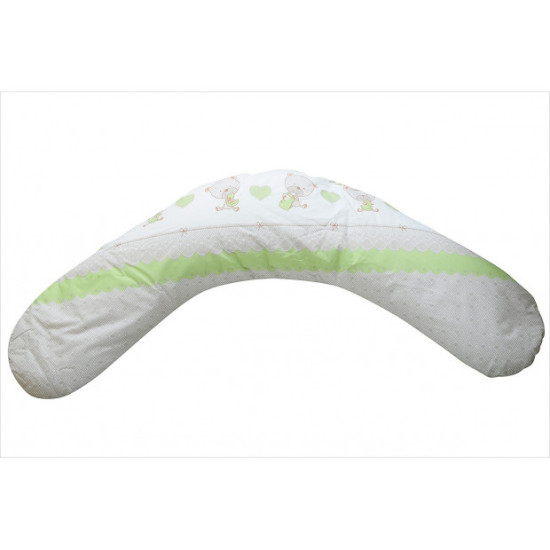 Baby Bear Pillow for babies and moms . green