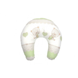 Baby Bear Pillow for babies and moms - green