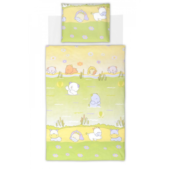 Baby Dream bedding - green