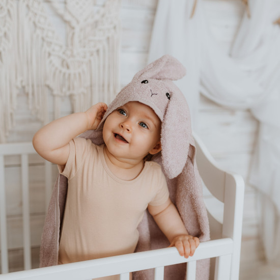 Bunny Towel - pink