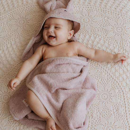 Bunny Towel - pink