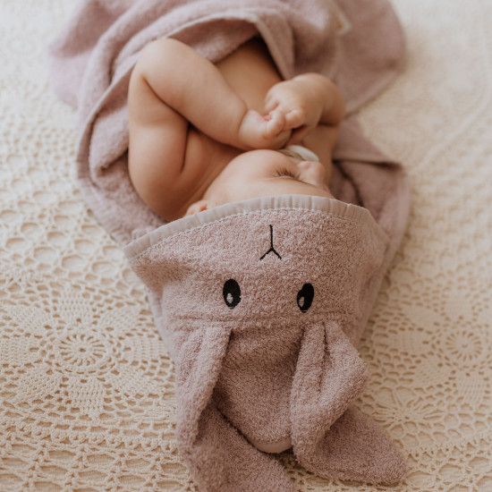 Bunny Towel - pink