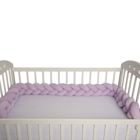 Plush braid - purple