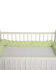 Plush braid - green