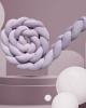 Plush braid - purple