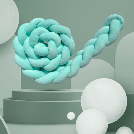 Plush braid - Mint