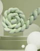 Plush braid - green