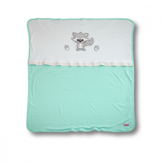 Summer blanket FOREST KINGDOM - mint
