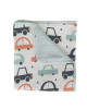Muslin Car Print Blanket